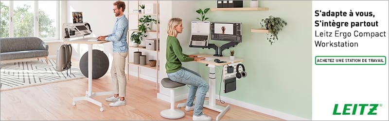 S'adapte à vous, S'intègre partout - Leitz Ergo Compact Workstation - Achetez une station de travail - LEITZ