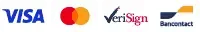 Visa - Mastercard - VeriSign - Bancontact