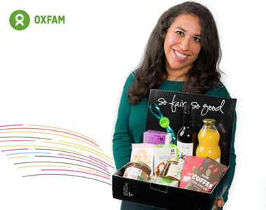 Gratis Oxfam producten bij je bestelling.