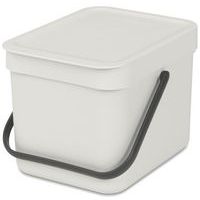 Poubelle Sort&Go 6L, Brabantia, Blanc