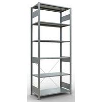 Rayonnage léger Easy-Fix - Simple face- H2500 mm - galvanisé - Schulte