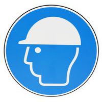 Bord Veiligheidshelm verplicht - PVC - Manutan Expert
