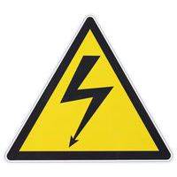 Panneau danger - Tension électrique - Adhésif