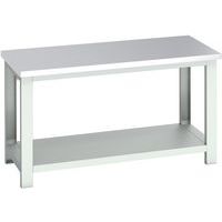 WerkBank Cubio - rvs en legbord - 1500x750x840mm - Bott