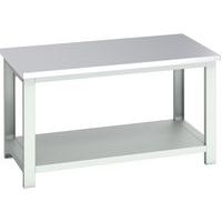WerkBank Cubio - rvs en legbord - 1500x900x840mm - Bott