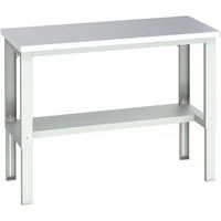 WerkBank Cubio roestvrijstaal  - legbord - 1500x750x740-1140mm - Bott