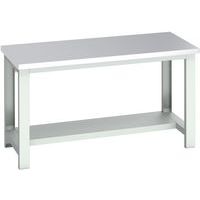 WerkBank Cubio roestvrijstaal  - legbord - 1500x750x840mm - Bott