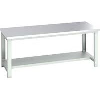 WerkBank Cubio roestvrijstaal  - legbord - 2000x900x840mm - Bott