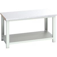 WerkBank Cubio staal met legbord - 1500x900x840mm - Bott