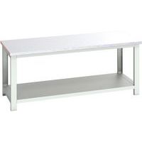 WerkBank Cubio staal met legbord - 2000x900x840mm - Bott
