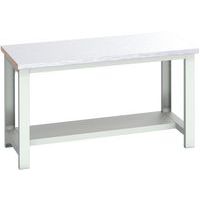 WerkBank Cubio stalen coating legbord - 1500x750x840mm - Bott