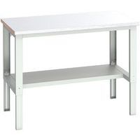 WerkBank Cubio stalen coating legbord - 1500x900x740-1140mm - Bott