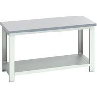 WerkBank Cubio melamine legbord - 1500x750x840mm - Bott