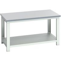 WerkBank Cubio melamine legbord - 1500x900x840mm - Bott