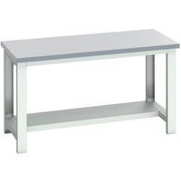 WerkBank Cubio melamine half plank - 1500x750x840mm - Bott