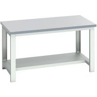 WerkBank Cubio melamine legbord - 1500x900x840mm - Bott