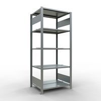 Rayonnage Aristo-Clip - Profondeur 600 mm - Double accès - Schulte