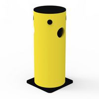 Aanrijdbeveiliging modulaire hoek 45° 'Voetganger' - Québec - D-Flexx