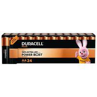 Pile alcaline AA Plus Powerboost - 24 unités - Duracell