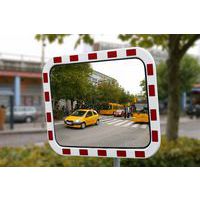 Miroir routier multi-usages UNI SIG - Avec bandes réfléchissantes - Dancop