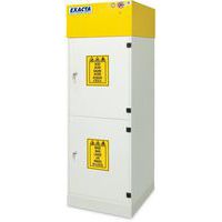 Veiligheidskast corrosiebestendig PVC 2 vak met ventilatie - EXACTA