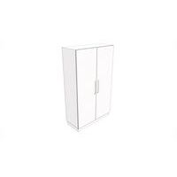 Kast hoog met 2 deuren 2x3 legborden - ASEM