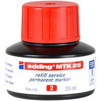 Navulling inkt permanente markeerstift Edding MTK 25