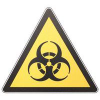 Waarschuwingsbord - Biologisch gevaar - PVC - Manutan Expert