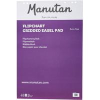 Flipoverblok 48 vellen, geruit - Manutan Expert