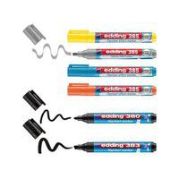 Set van 6 markeerstiften voor flip-over e-385 e-380 e-383 - Edding