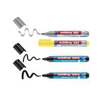 Set van 4 markeerstiften voor flip-over e-385 e-380 e-383 - edding