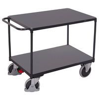 Servante à 2 plateaux bois- 850x500mm- Charge 400kg