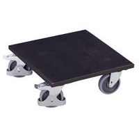 Meubelroller met ribbelrubber bodem - Draagvermogen 400 kg - Variofit