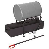 Basculeur de fûts avec cuve de rétention d'un volume de 203L