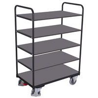 Etagewagen hoog met 5 etages - Variofit