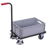 Roller enkelgreeps met euronorm bak 600 x 400 mm - Variofit