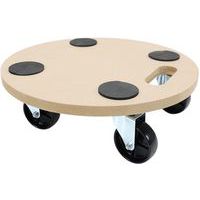 Plateau roulant rond - Force 200 kg - Manutan Expert