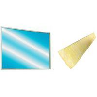 Double vitrage + isolation plafond pour cabines double paroi tôle d'acier ou tôle d'acier mélaminé à monter