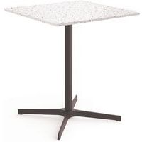 Tafel vierkant Lucie outdoor in gerecycled PVC 60x60 cm - Eol