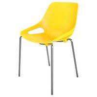 Stoel 4 poten zonder zitkussen Rosalie - Eol