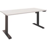 Bureau électrique avec plateau mélaminé 160 cm - Lutz - Eol