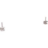 Klemmen Twins frontaal hoog 40 mm voor panelen - set van 2 - Eol