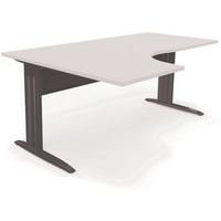 Bureau compact 90 degrés asymétrique L.180 cm Idol - Eol