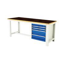 Werkbank Cubio met 4 laden - Breedte 200 cm - Arphenol