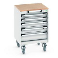 Verrijdbare ladekast Cubio SLR-556-5.1 - Bott