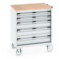 Verrijdbare ladekast Cubio SLR-868-5.1 - Bott