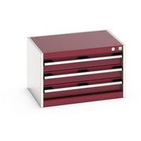 Werkplaatskast met laden cubio SL-654-3.3 - Bott