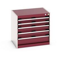 Werkplaatskast met laden cubio SL-656-5.1 - Bott