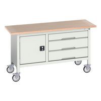 Etabli Monobloc Roulant Verso1500x600 M14 - Bott