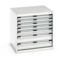 Armoire à tiroirs Cubio - 800x800x750mm - Bott